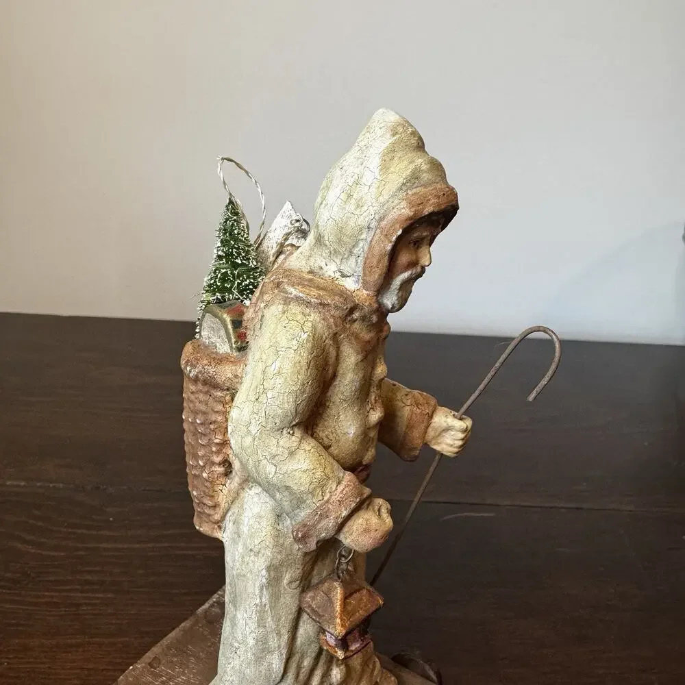 Bethany Lowe Santa Claus Father Christmas St. Nicholas Folk Art 6.5